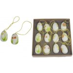 Velikonoční vajíčka, 12 ks D6147 – Zboží Dáma