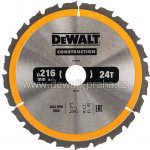 DeWALT DT1952 Pilový kotouč 216 x 30 mm, 24 zubů – Hledejceny.cz