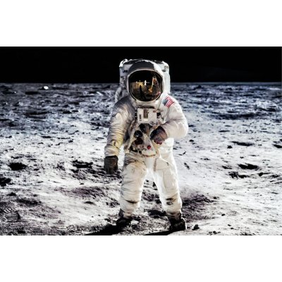 Postershop Plagát: Pristátie na mesiaci (kozmonaut) – Zboží Mobilmania