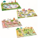 Djeco 3D samolepkový set Lift-up stickers farma – Hledejceny.cz