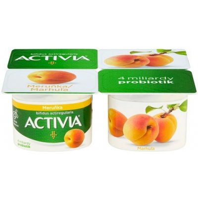 Danone Activia Meruňka 4 x 120 g