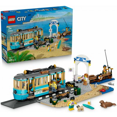 LEGO® City 60506 Historická plážová tramvaj – Zboží Živě