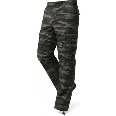 Pánské kalhoty loshan lorenzo vzor maskáč šedé – Zboží Mobilmania