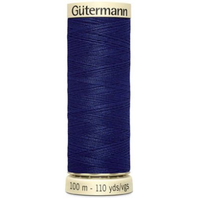 Nit PES Gütermann 100 (100m) - univerzální barva 309 - modrá – Sleviste.cz