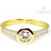 Prsteny Adanito BRR0137G zlatý se zirkony