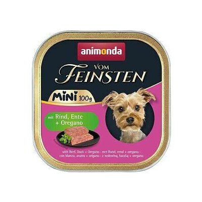 Animonda Vom Feinsten Mini hovězí, kachna, oregáno 32 x 100 g – Hledejceny.cz