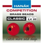 Hanák Competition Klasické Mosazné Hlavičky Fluo Červené 2 mm – Hledejceny.cz