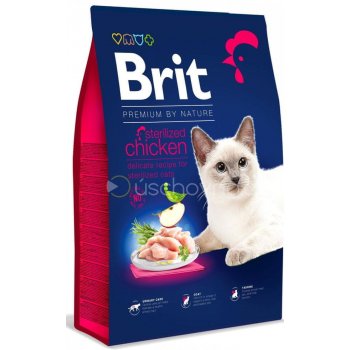 Brit Premium by Nature Cat Sterilized Chicken 0,8 kg