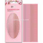 E.Mi Charmicon 3D Silicone Stickers Chain 1 Gold/Silver samolepka – Zboží Dáma