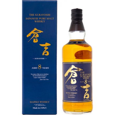 Kurayoshi Pure Malt Japanese Whisky 8y 43% 0,7 l (karton)