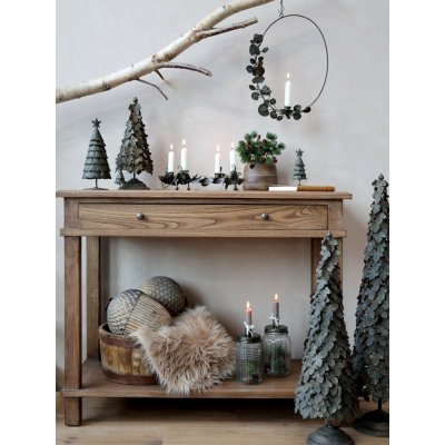 Veliká ozdoba s patinou skleněná koule Bauble antique - Ø 21cm - Chic Antique – Hledejceny.cz