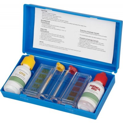 CLEAN POOL 90929 kapkový tester pH/Cl – Zboží Mobilmania