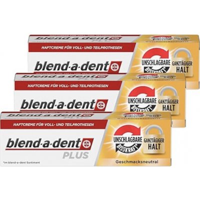 Blend-a-Dent fixační krém Plus 3 x 40 g – Hledejceny.cz