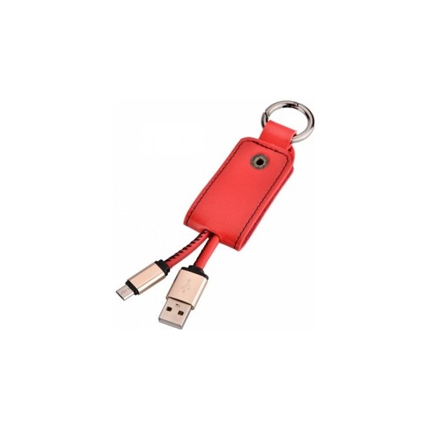 usb kabel SES 90010007 Micro USB, červený