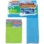 Clanax Profi švédská utěrka zelená 40 x 40 cm 280 g/m2 1 ks – HobbyKompas.cz