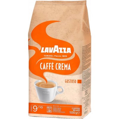 Lavazza Míchaná káva Caffè Crema Gustoso zrnková 1 kg – Hledejceny.cz