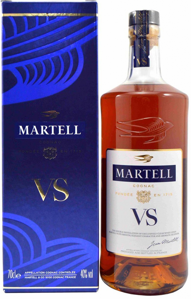 Martell V.S. 40% 0,7 l (holá láhev)