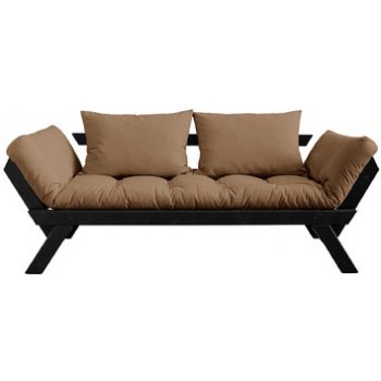 Karup sofa Bebop *180 cm black + futon mocca 755