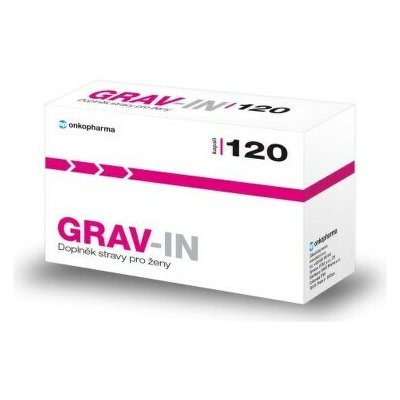 ONKO PHARMA GRAV-IN otěhotnění-premen.syndr.-menopauza 120 kapsúl – Hledejceny.cz