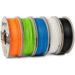 Spectrum Premium PLA, 1,75mm, 5x250g mix Polar White, Deep Black, Lion Orange – Zboží Živě