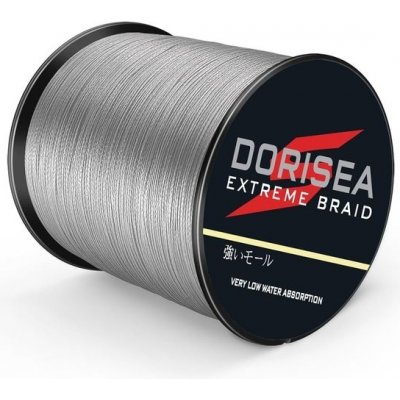 Dorisea Extreme Braid, 8 pramenů, 100% PE, 1000 m, testováno 2,7-227 kg, – Sleviste.cz
