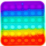 Push game Antistresová hra čtverec duhový – Zboží Mobilmania
