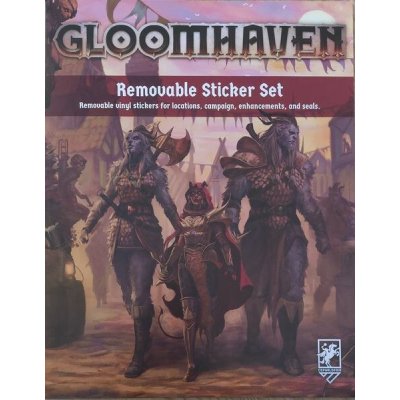 Cephalofair Games Gloomhaven Removable Sticker Set 2nd. Edition – Zboží Živě
