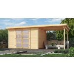 WEKA 321 Dřevěný zahradní domek 508 x 237 x 206 cm – Sleviste.cz