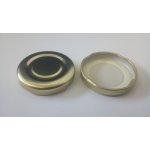 Zavařovací víčko TWIST 43 1ks, zlaté – Zboží Mobilmania