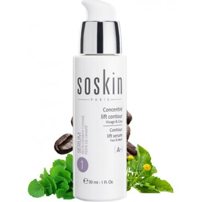 Soskin Contour Lift Serum Face and Neck 30 ml – Zboží Mobilmania