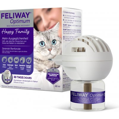 Feliway Optimum startovací sada vaporizér + 48 ml náplň – Zboží Dáma