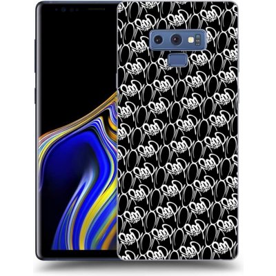 Pouzdro Picasee silikonové Samsung Galaxy Note 9 N960F - Separ - White On Black 2 černé – Zboží Mobilmania