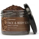 Almara Soap přírodní tělový peeling Sweet Coffee 140 g – Zboží Dáma