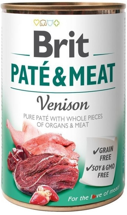 Brit Paté & Meat Dog Venison 6 x 800 g