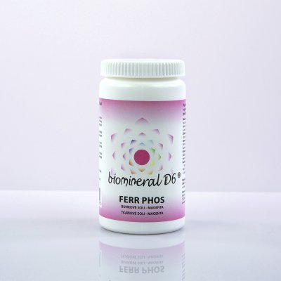 Biomineral FERR PHOS magenta 180 tablet/90 g tkáňová sůl – Hledejceny.cz