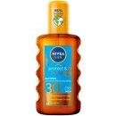 Nivea Sun Protect & Bronze olej na opalování spray podporující zhnědnutí SPF30 200 ml