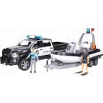 Bruder 2507 RAM Policie s člunem a 2 figurkami – Zboží Dáma