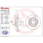 Brzdový kotouč BREMBO 08.9918.21 – Hledejceny.cz