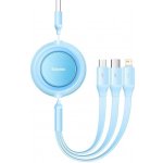 Baseus CAMJ010006 Bright Mirror 3v1 MicroUSB/USBC/Lightning, 3,5A, 1,1m – Hledejceny.cz