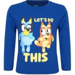 Eplusm chlapecké tričko BLUEY dlouhý rukáv modrá – Zboží Dáma