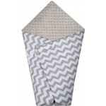 Maceshka Zavinovačka Minky šedá zig zag – Zboží Mobilmania