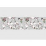 AG Design WB-8469 Samolepící bordura Pastelová Zahrada, rozměry 5 m x 13,8 cm – Zboží Dáma