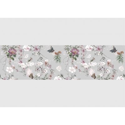 AG Design WB-8469 Samolepící bordura Pastelová Zahrada, rozměry 5 m x 13,8 cm – Zboží Dáma