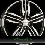 Ronal R57 7,5x17 5x100 ET38 black polished – Hledejceny.cz