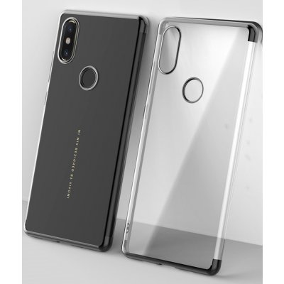 Pouzdro AC mobile Silikonové Xiaomi Mi Mix S2 Barevný Černé – Hledejceny.cz