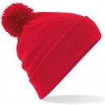 Beechfield Originální čepice s bambulí B 426 Classic red – Hledejceny.cz