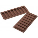 SILIKOMART Easy Choc My Snack hnědá - silikonová forma na 8 zdravých tyčinek – Hledejceny.cz