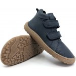 Froddo barefoot kotníkové kožené boty dark bluE – Zboží Mobilmania