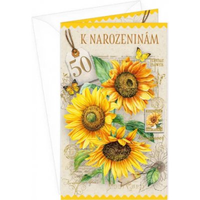 Argus Blahopřání k 50. narozeninám - kapsa na peníze - 15-6575c50 – Sleviste.cz
