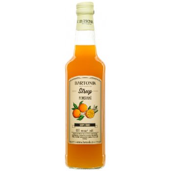 Bartonik Sirup pomeranč 60% 0,5 l